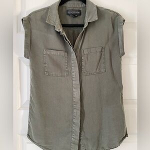 Live a Little Olive Green Top